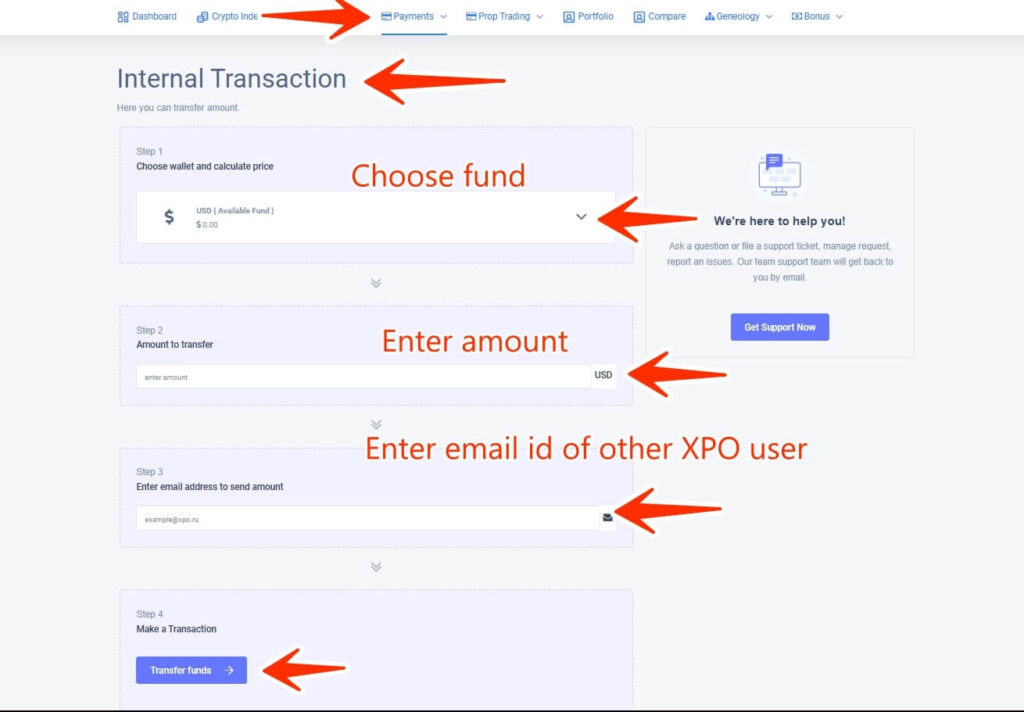 Internal Transaction